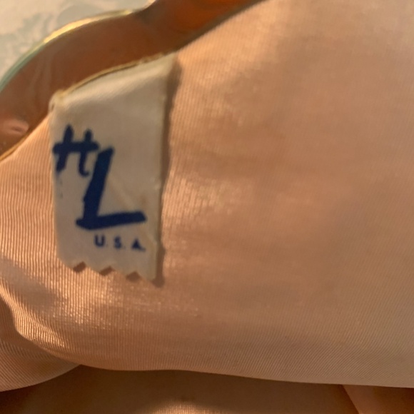 Vintage Harry Levine (HL) Small Fabric Black Clutch with Center Handle - Picture 5 of 16